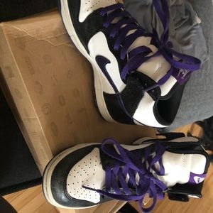 Nike high top dunks
